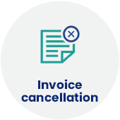 Invoice cancellation