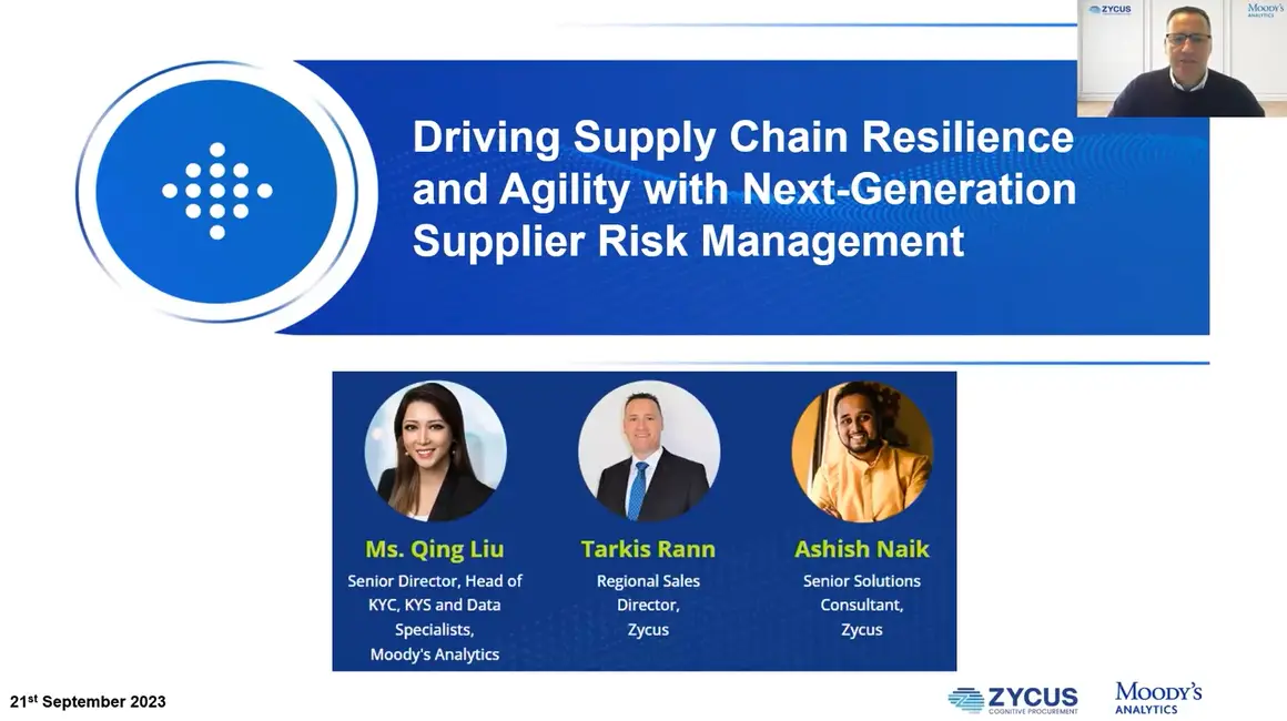 Next-Gen Supplier Risk Management-Moody’s Analytics Webinar