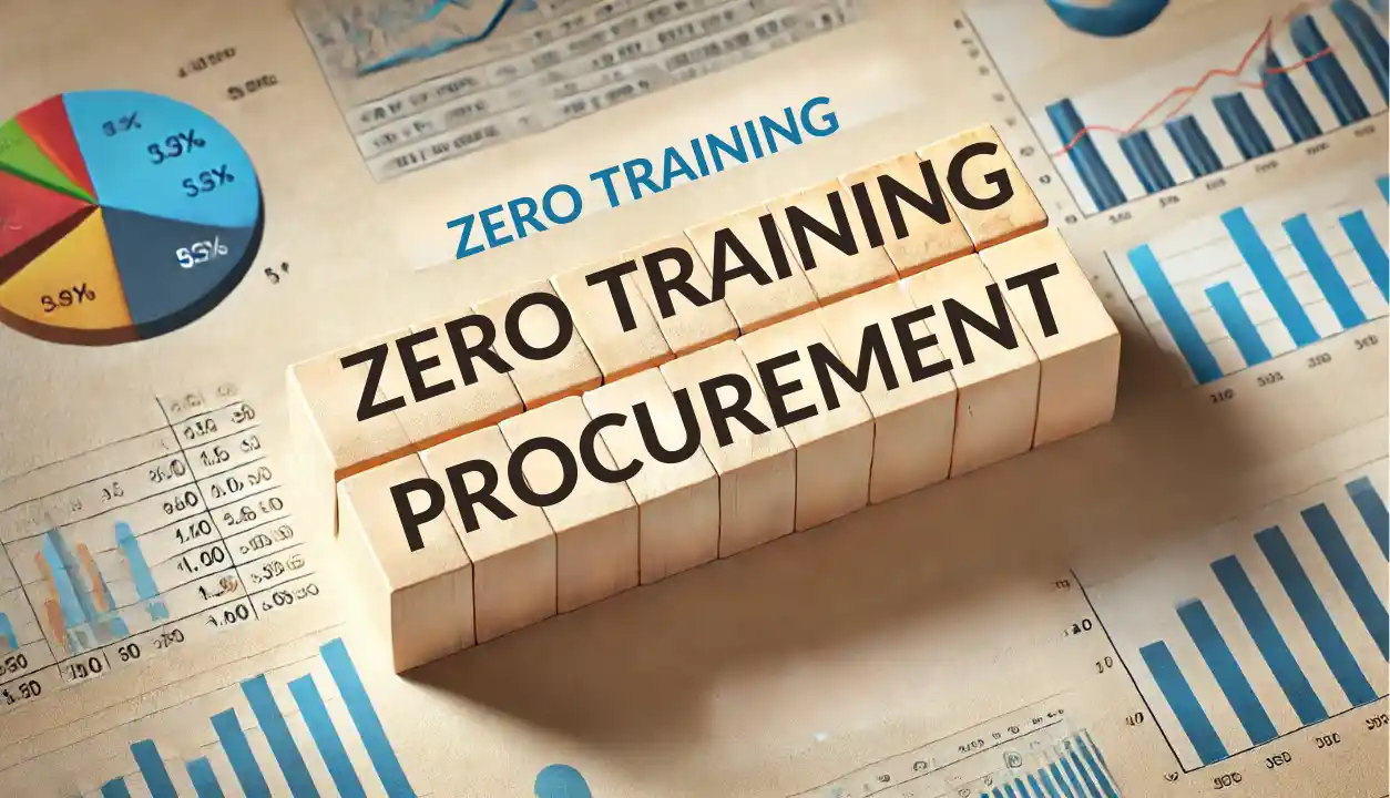 Zero-training procurement